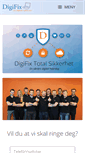 Mobile Screenshot of digifix.no